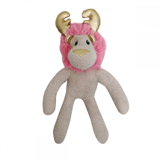 Bark-a-Boo Marshmallow Jungle Lejon med Rep