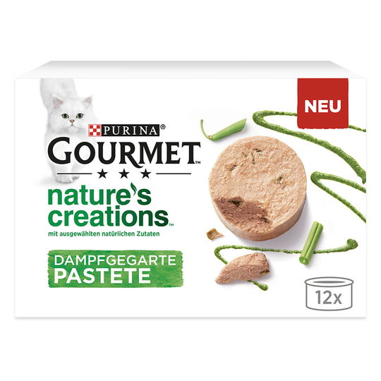 24 x 85 g Gourmet Nature's Creations till sparpris! - Paté: Kyckling & morötter