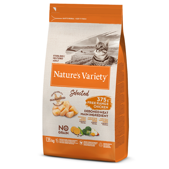 Nature's Variety Selected Sterilised Free Range Chicken - Ekonomipack: 2 x 7 kg
