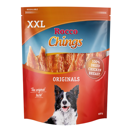 Rocco Chings XXL Pack - Kycklingbröst torkade 2 x 900 g