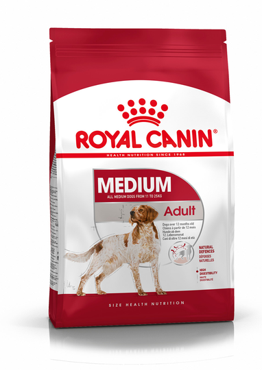 Medium Adult Torrfoder för hund - 4 kg