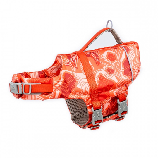 Hurtta Life Savior ECO Flytväst Korall (20-40 kg)