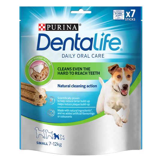 DentaLife tuggpinne Small - 1 påse, 7 st tuggpinnar