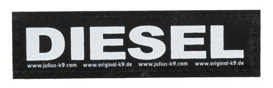 Kardborremärke till Julius K-9 Powersele - S DIESEL