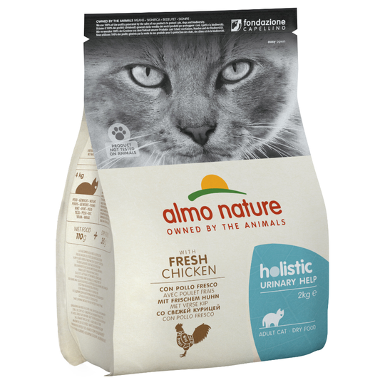 Almo Nature Holistic Urinary Help Chicken - Ekonomipack: 2 x 2 kg