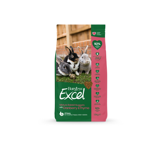 Excel Kaninfoder för Seniora Kaniner - 1,5 kg