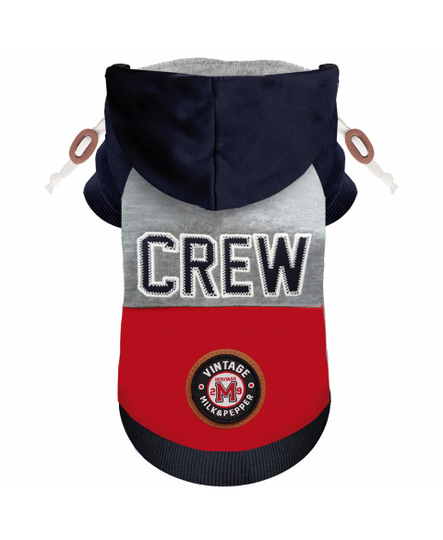 Milk & Pepper - Crew Hoodie Tröja Hund (34 cm)