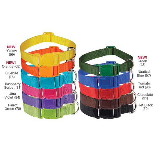 Z & Z Nylonhalsband (15-25 cm) (Yellow)