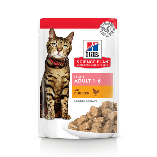 Hill's Science Plan Adult Light 12 x 85 g Chicken