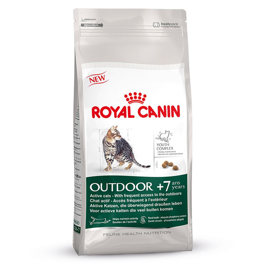Ekonomipack: 2 x Royal Canin kattfoder till lågpris - Outdoor +7 (2 x 10 kg)