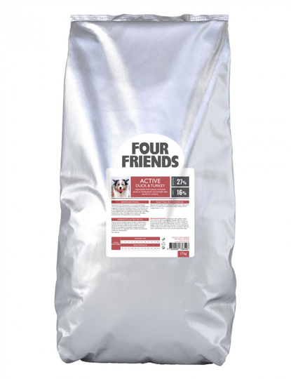 Active Duck & Turkey Hundfoder - 17 kg