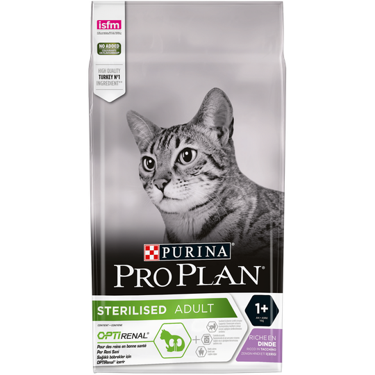 Cat Sterilised OptiRenal Turkey - 1,5 kg