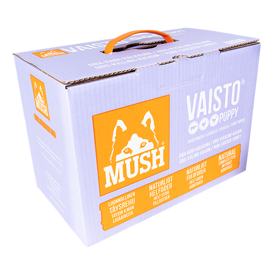 Vaisto® Puppy Gris, Kyckling & Kalkon - 10 kg