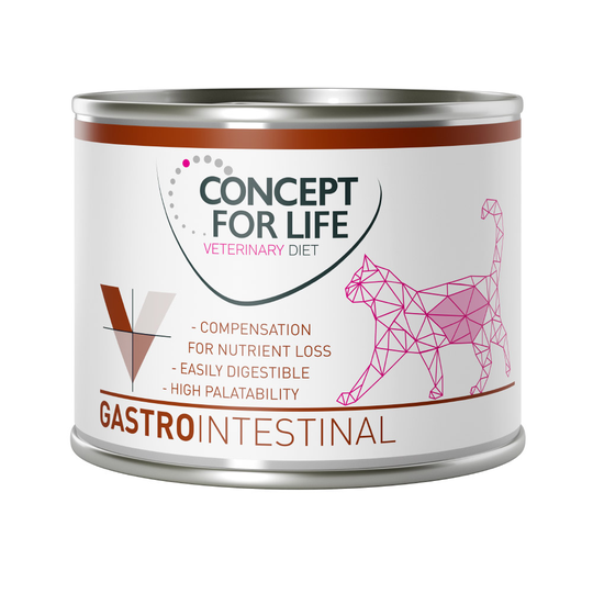 Ekonomipack: Concept for Life Veterinary Diet 24 x 200 g /185 g - Gastro Intestinal 24 x 200 g
