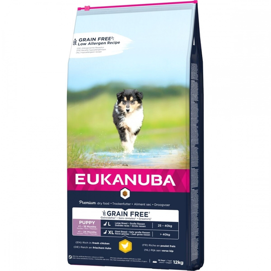 Eukanuba Puppy Grain Free Large & Giant Chicken (12 kg)