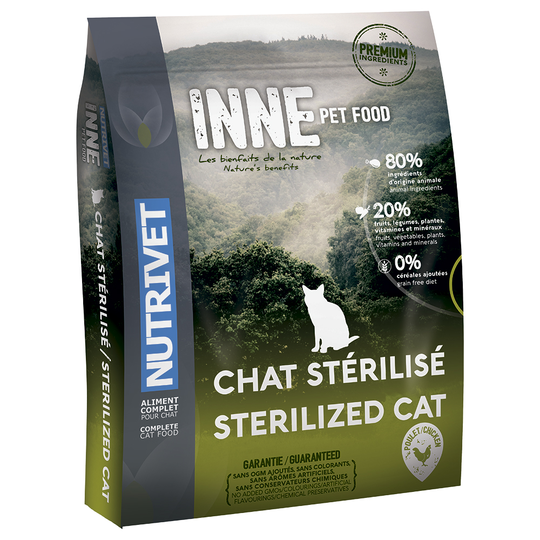 Nutrivet Inne Cat Sterilised - Ekonomipack: 2 x 6 kg