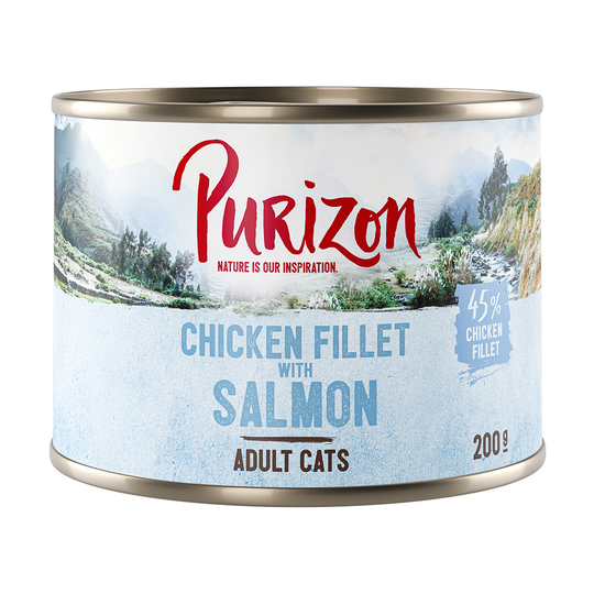 Purizon till prova-på-pris! - Adult Chicken, Turkey & Salmon - 200 g våtfoder