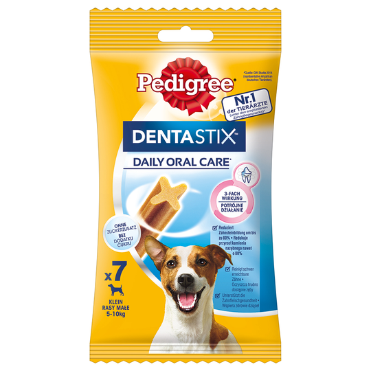 Pedigree Dentastix Daily Oral Care - Small (5-10 kg), 7 st (110 g)