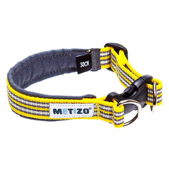 Halsband Fast - 25 cm / Gul