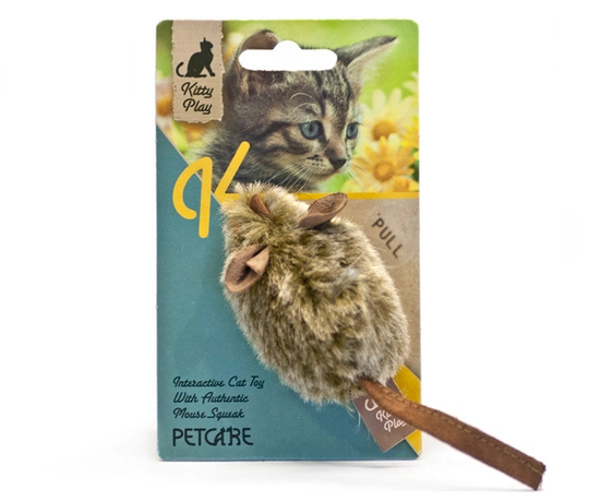 Kitty Play Squeaking Cat Toys - Mouse Hunter