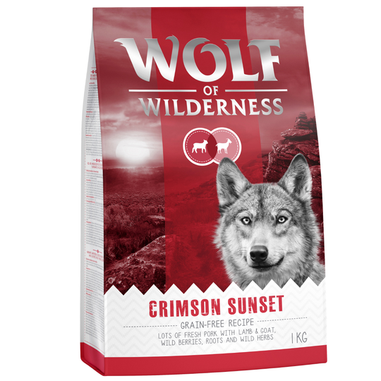 Wolf of Wilderness Crimson Sunset - Lamb & Goat - 5 kg
