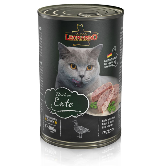Leonardo All Meat 6 x 400 g Rich in Duck