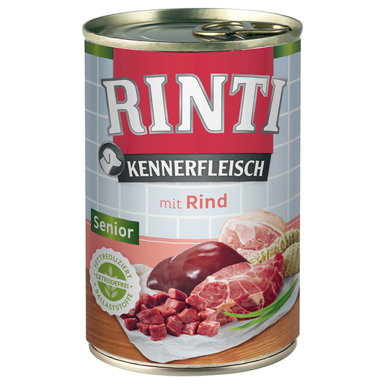 RINTI Senior 12 x 400 / 800 g 12 x 400 g Nötkött