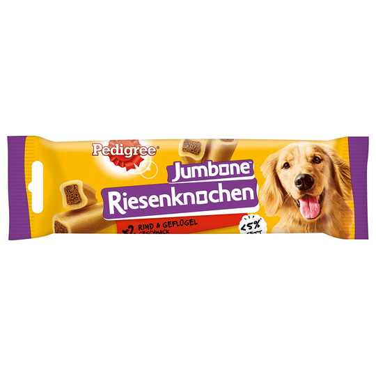 Pedigree Jumbone Riesenknochen Medium - Nötkött 200 g (2 st)