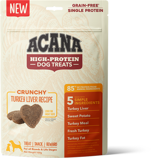 Dog Treats Crunchy Turkey - 100 g