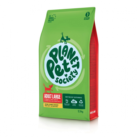 Planet Pet Society Dog Adult Large Second Chance Chicken (2,5 kg)