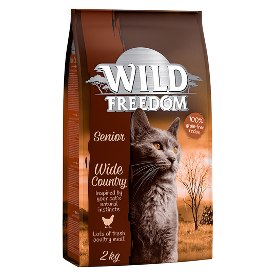 Wild Freedom Senior "Wide Country" - Poultry - Ekonomipack: 3 x 2 kg