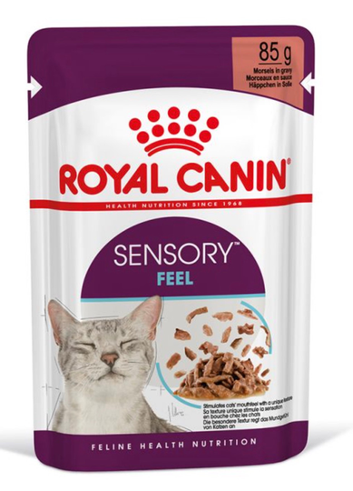 Sensory Feel Våtfoder med Bitar i Sås till Katt - 12 x 85 g