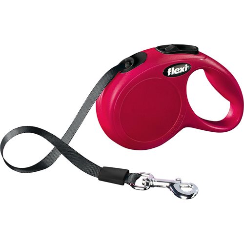 Flexi New Classic L, 5M, band - max 50 kg - Äldre design (Blå)