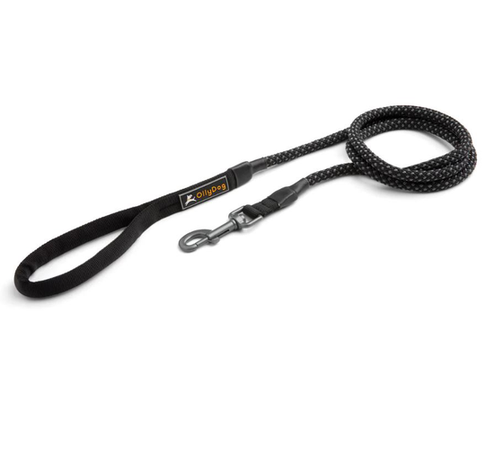 OllyDog - Mountain Leash Hundkoppel Svart