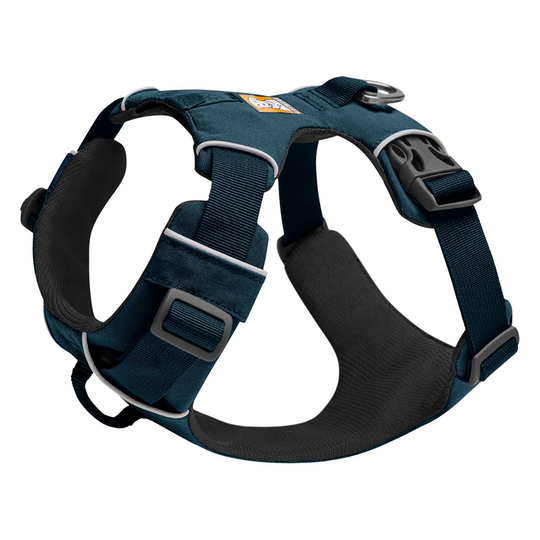 Ruffwear Front Range Blue Moon hundsele - Stl. L-XL: 81 - 107 cm bröstomfång, B 29 mm