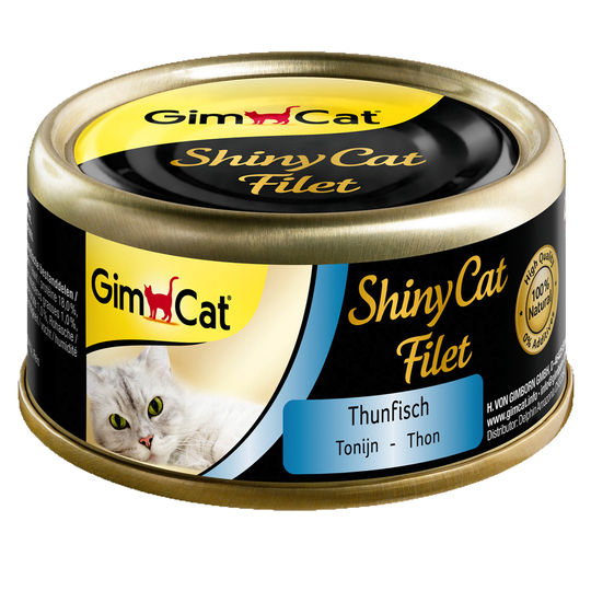 GimCat ShinyCat Filet 6 x 70 g - Tonfisk