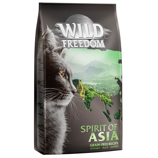Ekonomipack: 3 x 2 kg Wild Freedom torrfoder - Spirit of Asia