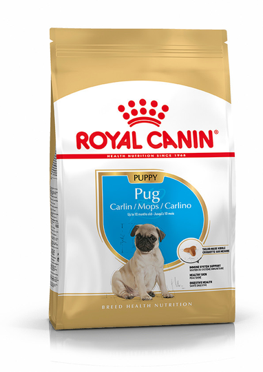 Pug Junior Torrfoder för hundvalp - 1,5 kg