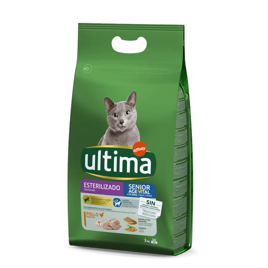 Ultima Cat Sterilized Senior - Ekonomipack: 2 x 3 kg