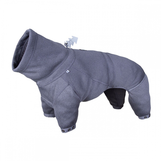 Hurtta Razzle Dazzle Midlayer Hundoverall Blackberry (25S)