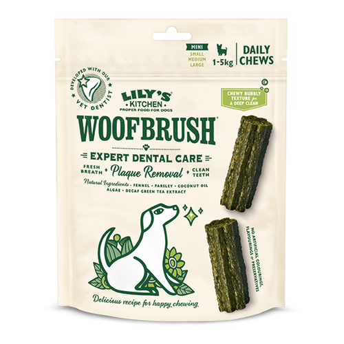 Lily's Kitchen Woofbrush Dental Chew Dentaltugg - Mini
