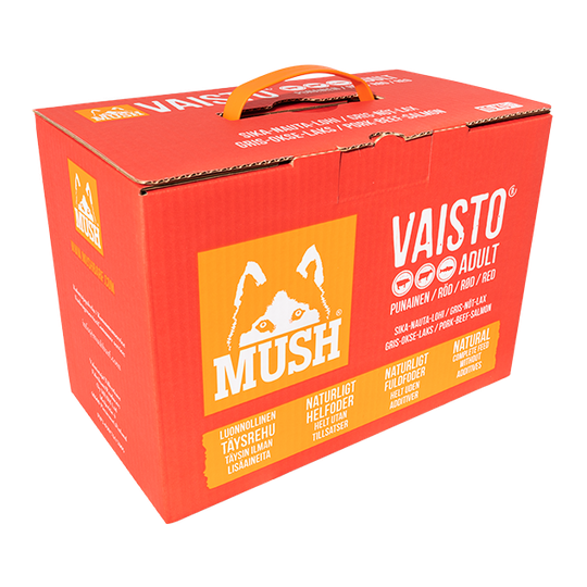 Vaisto® Gris, Nöt & lax - 10 kg