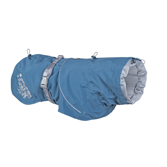 Hurtta Monsoon Coat Regntäcke - Blåbär (55 cm)