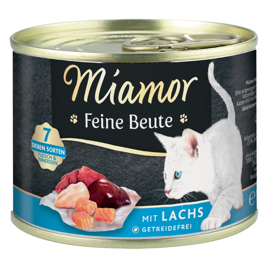 Ekonomipack: Miamor Feine Beute 24 x 185 g - Lax