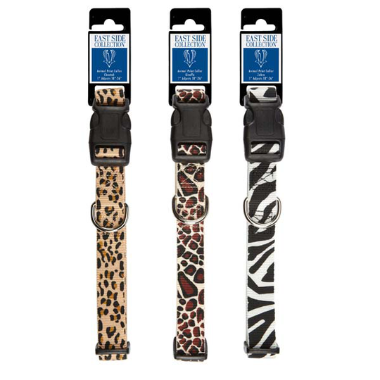 Halsband med djurtryck (25 - 40 cm) (Cheetah)