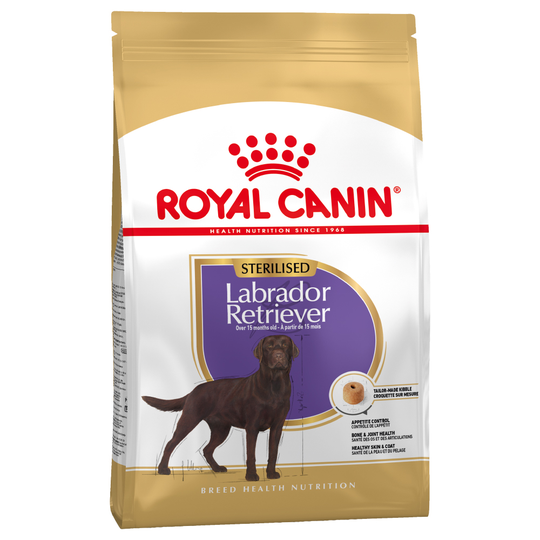 Ekonomipack: 2 eller 3 påsar Royal Canin Breed Adult - Sterilised Labrador Retriever Adult (2 x 12 kg)