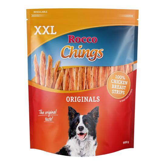 Rocco Chings XXL Pack - Kycklingbröst i strimlor 4 x 900 g