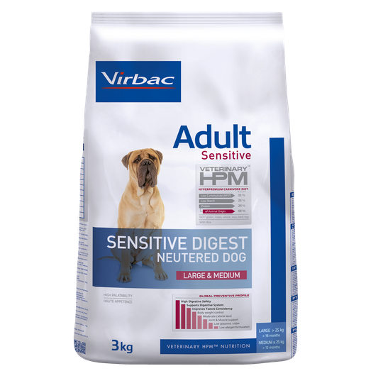 Adult Sensitive Digest Neutered Dog Large & Medium - 3 kg