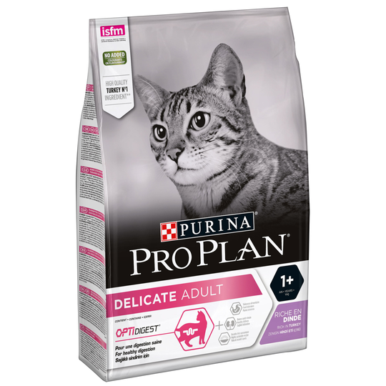15 % rabatt på 3 kg Pro Plan kattfoder! - Delicate Turkey