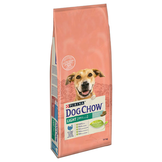 Ekonomipack: 2 x 14 kg Purina Dog Chow torrfoder - Adult Light Turkey (2 x 14 kg)